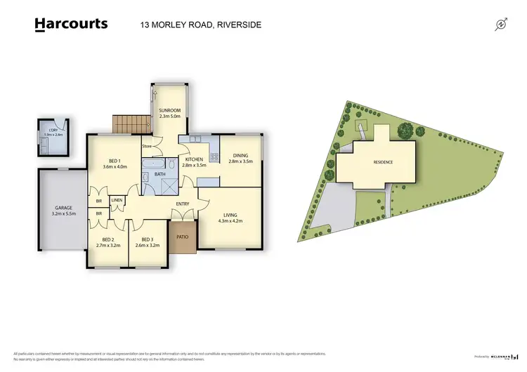 Floorplan of Homely house listing, 13 Morley Road, Riverside TAS 7250