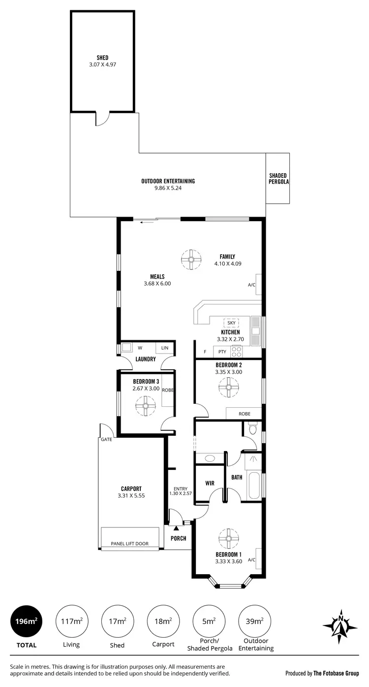 Floorplan of Homely house listing, 2 Topaz Close, Woodcroft SA 5162