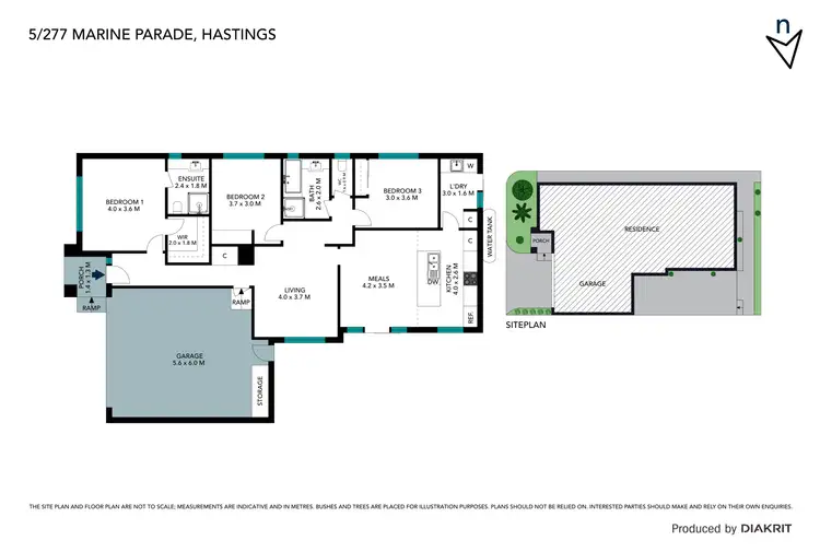 Floorplan of Homely house listing, 5/277 Marine Parade, Hastings VIC 3915