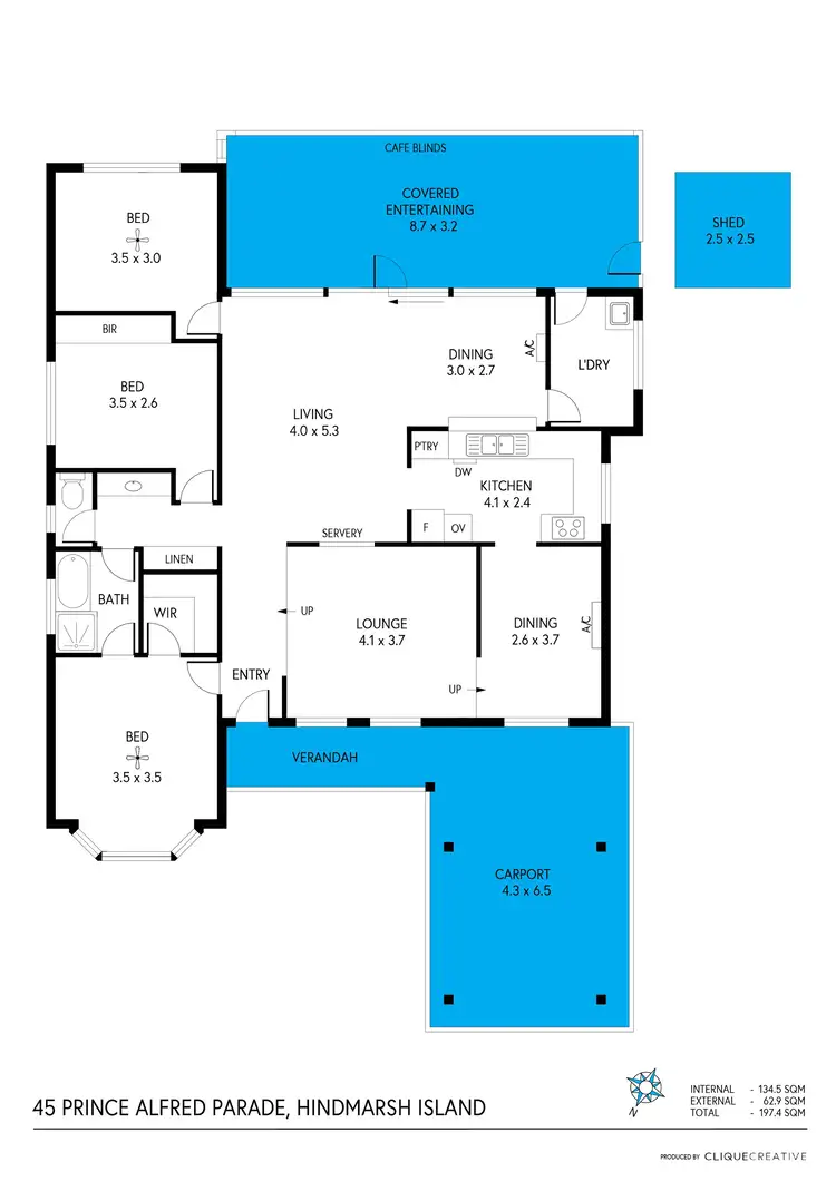 Floorplan of Homely house listing, 45 Prince Alfred Parade, Hindmarsh Island SA 5214