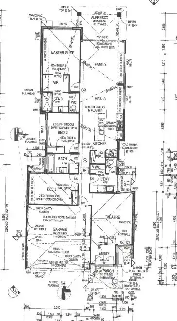 Floorplan of Homely house listing, 8 Vitrinella Avenue, Jindalee WA 6036