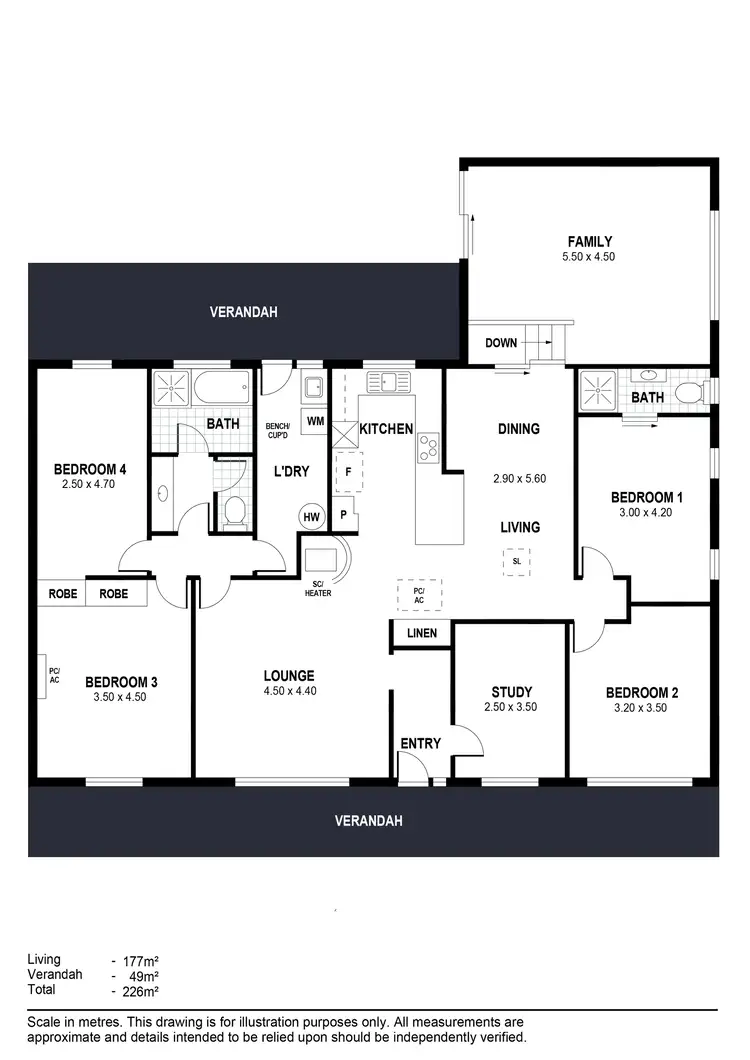 Floorplan of Homely house listing, 29 Marlborough Avenue, Victor Harbor SA 5211