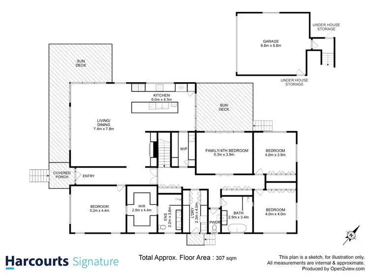 Floorplan of Homely house listing, 4 Gunning Street, Bellerive TAS 7018
