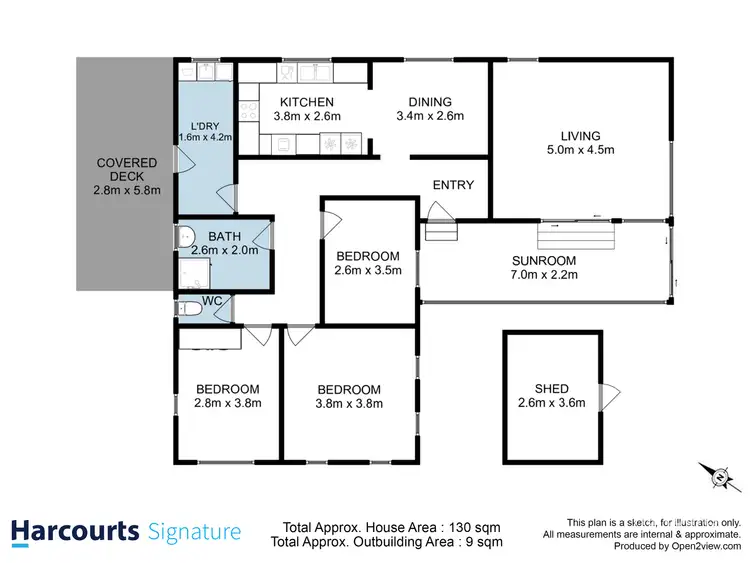Floorplan of Homely house listing, 28 Barton Crescent, Bridgewater TAS 7030