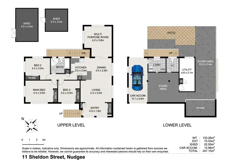 Floorplan of Homely house listing, 11 Sheldon Street, Nudgee QLD 4014
