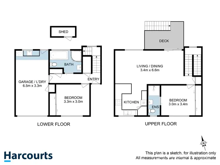 Floorplan of Homely house listing, 4/12 Bundalla, Margate TAS 7054