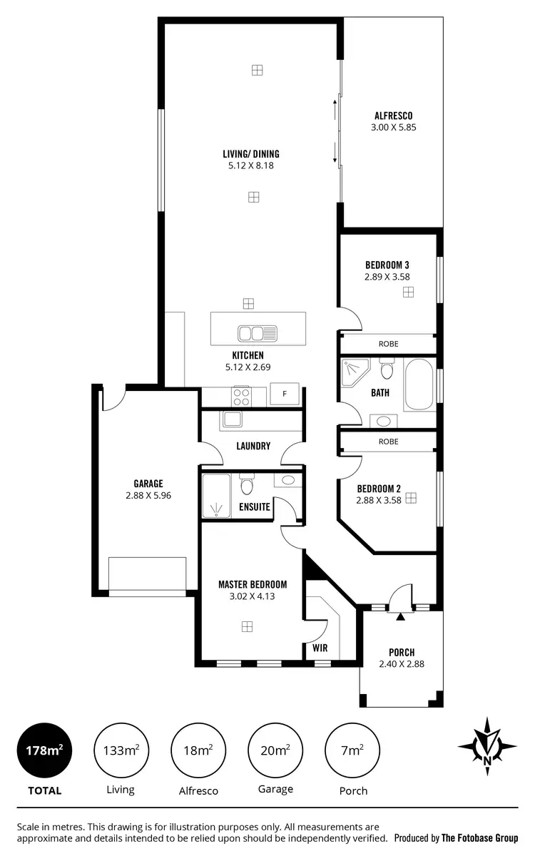 Floorplan of Homely house listing, 18 Cathedral Circuit, Mawson Lakes SA 5095