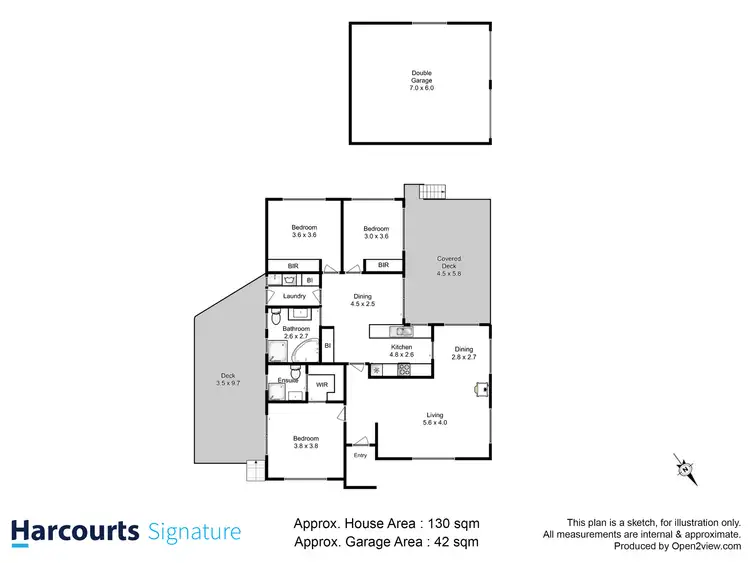 Floorplan of Homely house listing, 10 Fifth Avenue, Dodges Ferry TAS 7173