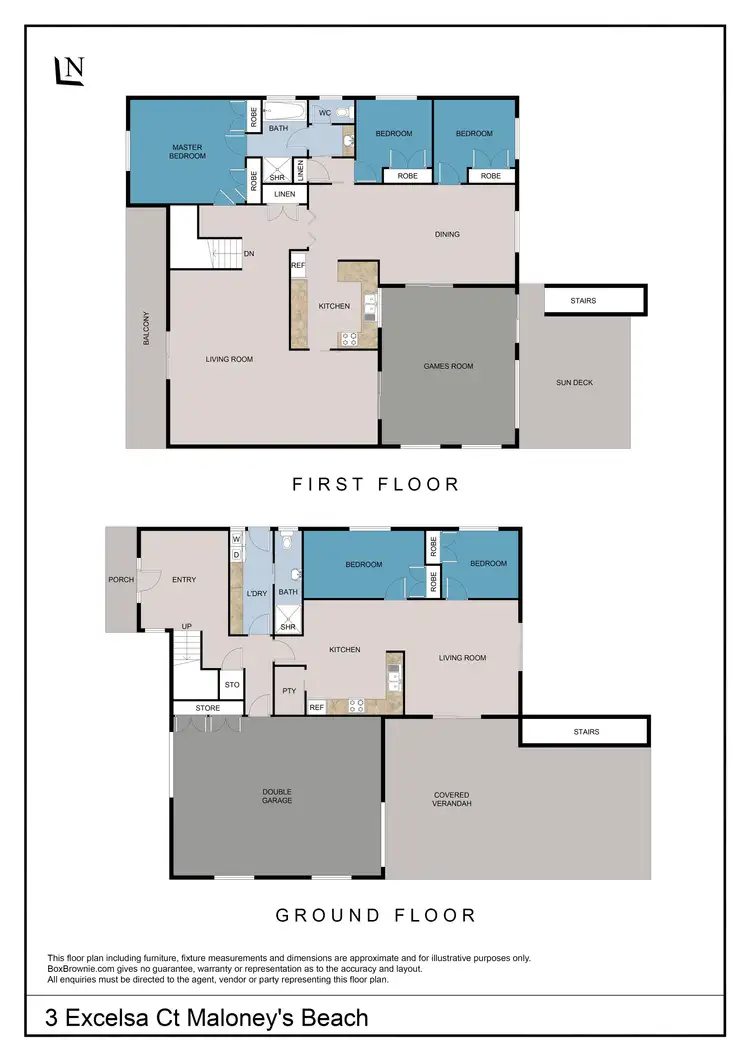 Floorplan of Homely house listing, 3 Excelsa Court, Maloneys Beach NSW 2536