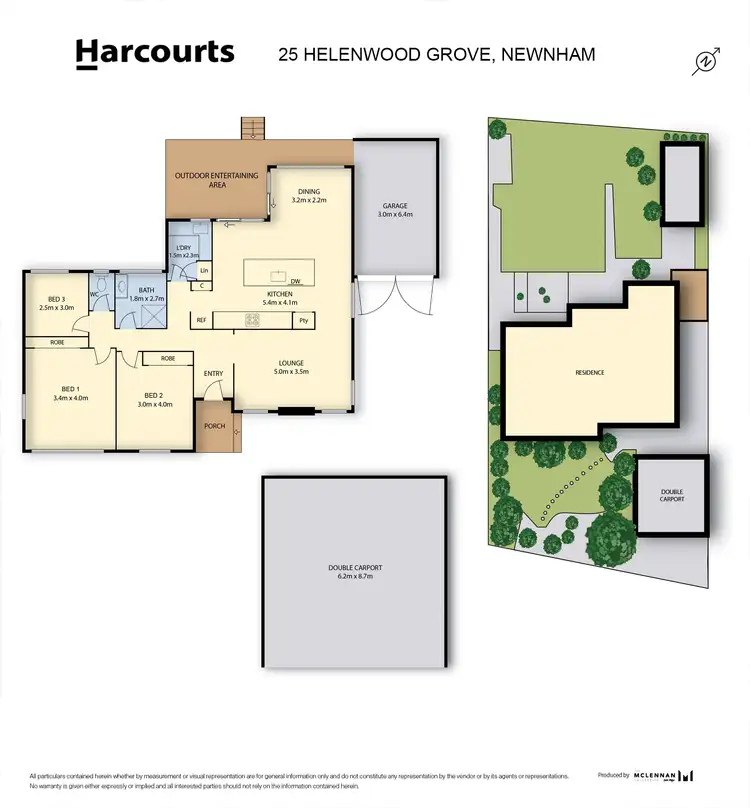 Floorplan of Homely house listing, 25 Helenwood Grove, Newnham TAS 7248