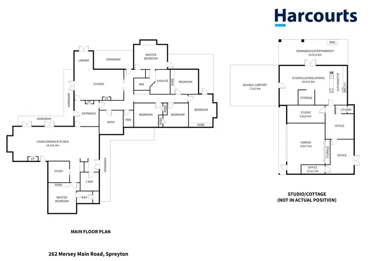 Floorplan of Homely house listing, 262 Mersey Main Road, Spreyton TAS 7310