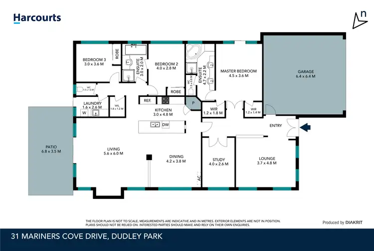 Floorplan of Homely house listing, 31 Mariners Cove Drive, Dudley Park WA 6210