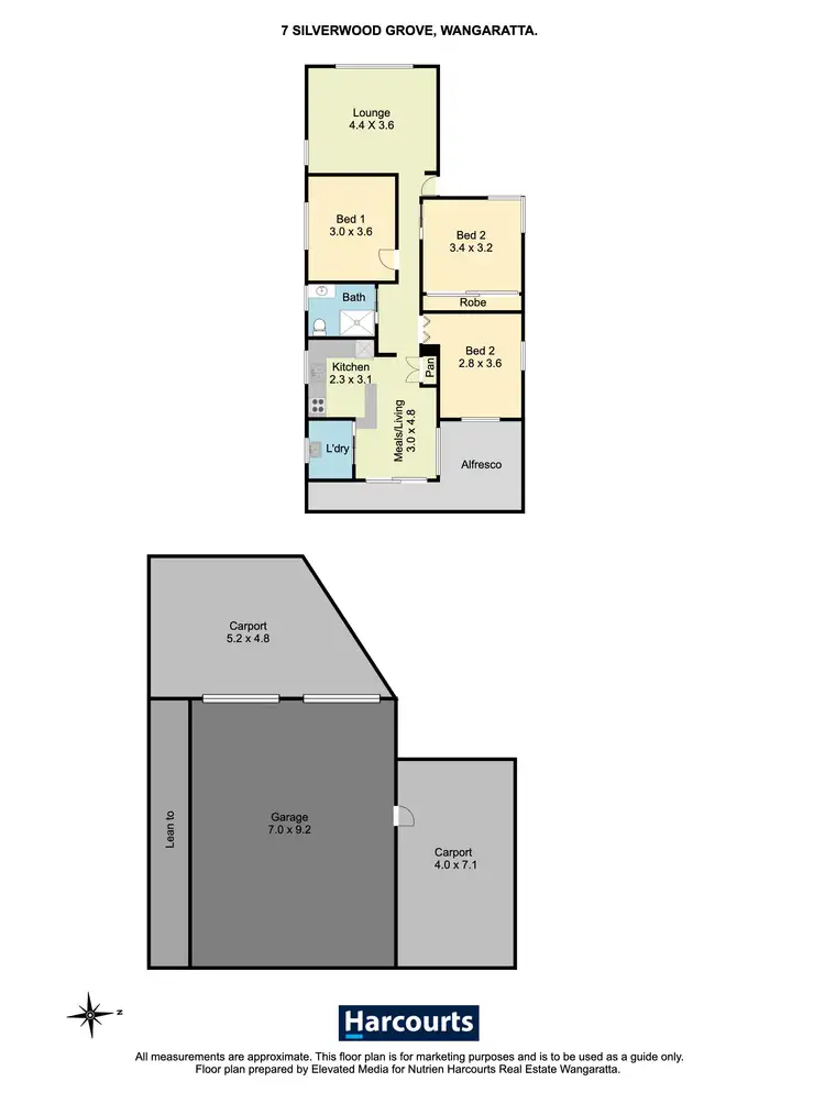Floorplan of Homely house listing, 7 Silverwood Grove, Wangaratta VIC 3677