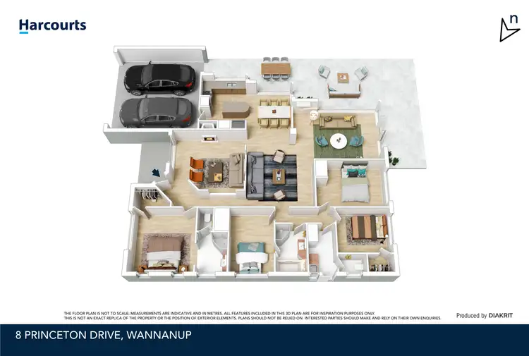 Floorplan of Homely house listing, 8 Princeton Drive, Wannanup WA 6210