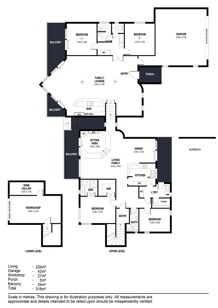 Floorplan of Homely house listing, 2-4 Heggerton Street, Mccracken SA 5211