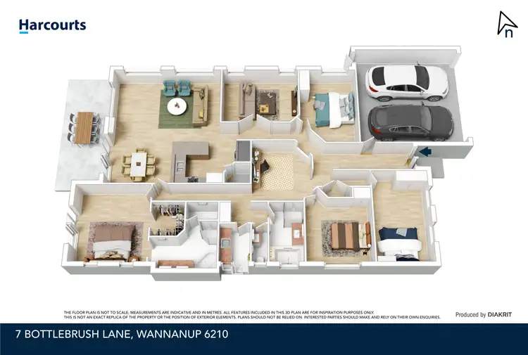 Floorplan of Homely house listing, 7 Bottlebrush Lane, Wannanup WA 6210