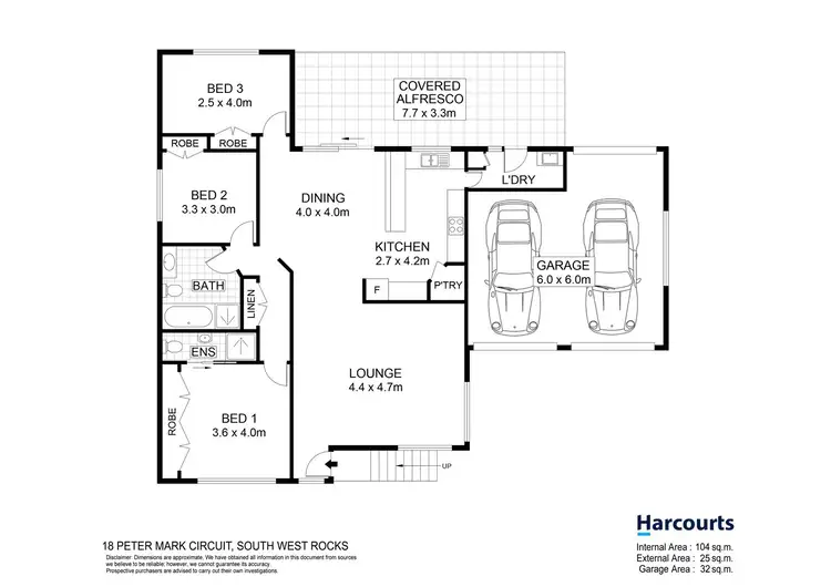 Floorplan of Homely house listing, 18 Peter Mark Circuit, South West Rocks NSW 2431