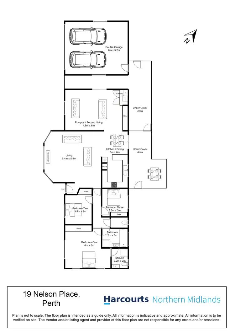 Floorplan of Homely house listing, 19 Nelson Place, Perth TAS 7300