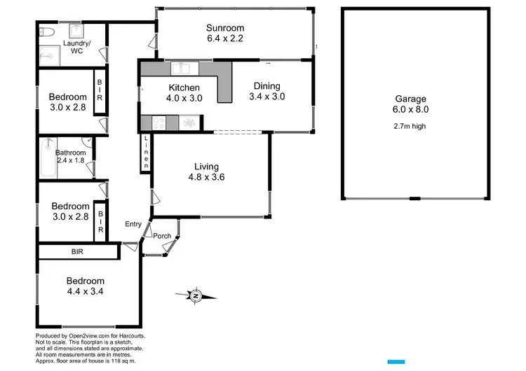 Floorplan of Homely house listing, 1 Parsons Street, Ulverstone TAS 7315