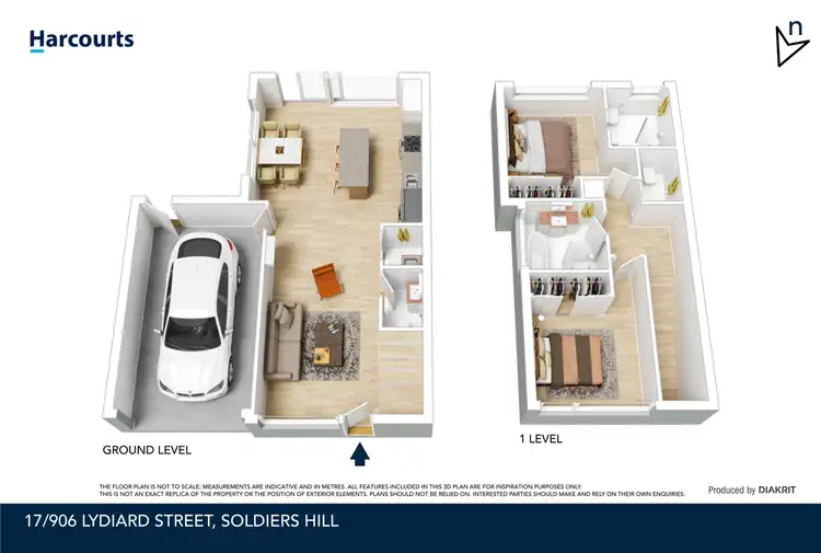 Floorplan of Homely house listing, 17/906 Lydiard Street North, Soldiers Hill VIC 3350