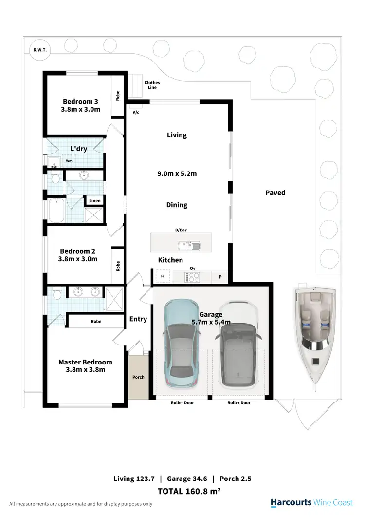 Floorplan of Homely house listing, 1/9 Sapphire Way, Aldinga Beach SA 5173