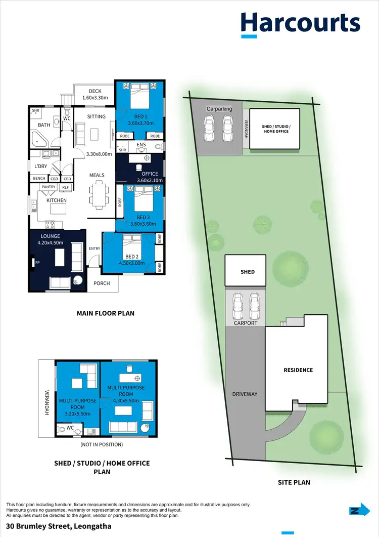 Floorplan of Homely house listing, 30 Brumley Street, Leongatha VIC 3953