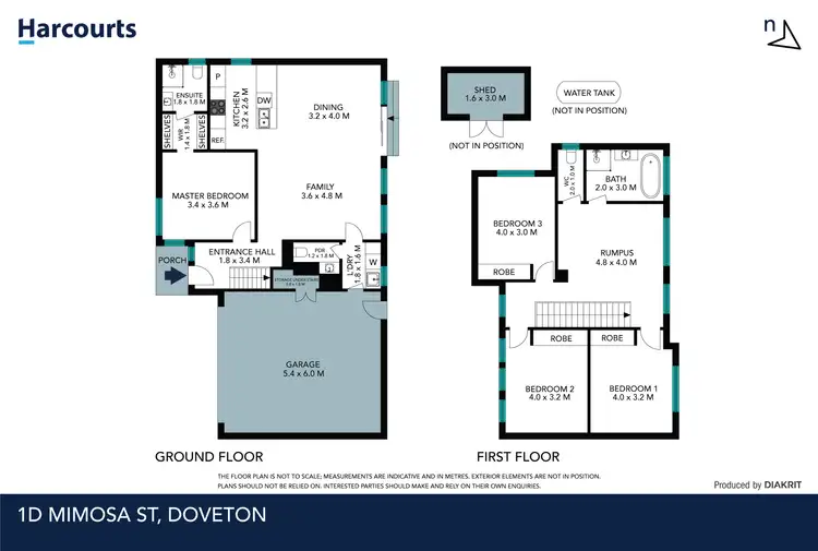 Floorplan of Homely house listing, 1D Mimosa Street, Doveton VIC 3177