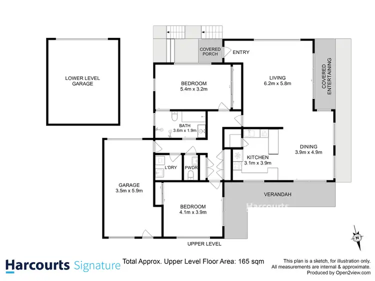 Floorplan of Homely unit listing, 3/28 Beach Street, Bellerive TAS 7018