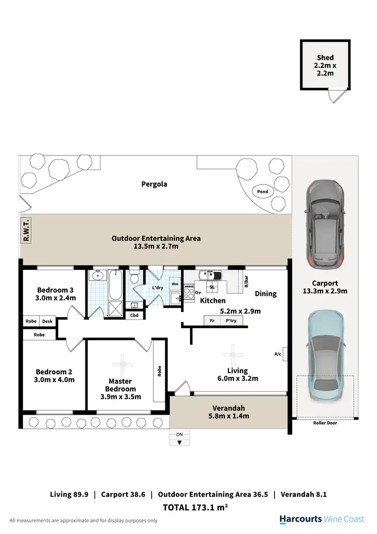 Floorplan of Homely house listing, 9 Diamond Street, Morphett Vale SA 5162