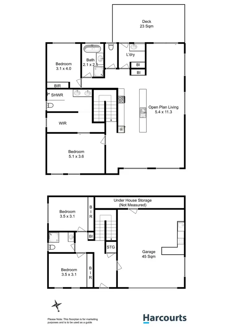 Floorplan of Homely house listing, 103 Marys Hope Road, Rosetta TAS 7010