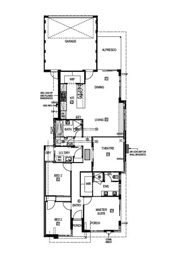 Floorplan of Homely house listing, 399 Shorehaven Boulevard, Alkimos WA 6038