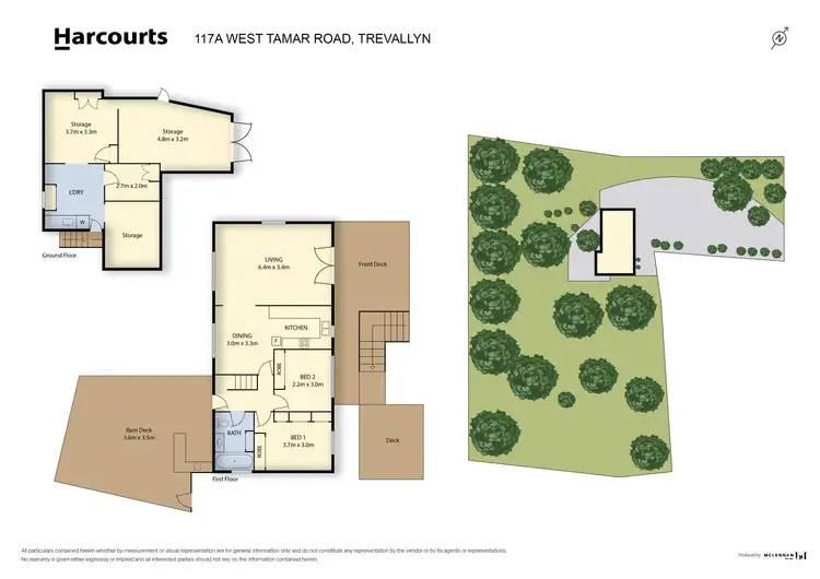 Floorplan of Homely house listing, 117A West Tamar Road, Trevallyn TAS 7250
