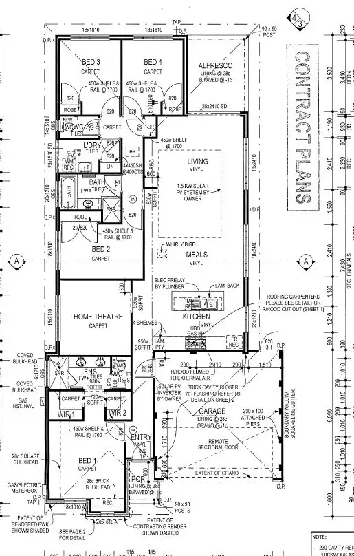 Floorplan of Homely house listing, 16 Daybreak Street, Eglinton WA 6034