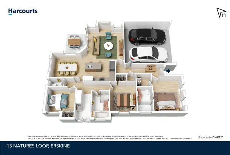 Floorplan of Homely house listing, 13 Natures Loop, Erskine WA 6210