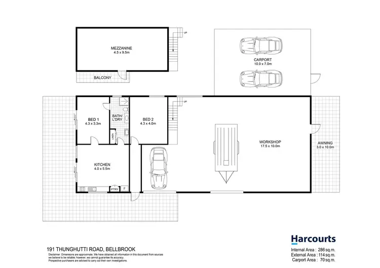 Floorplan of Homely rural property listing, 191 Thunghutti Drive, Bellbrook NSW 2440