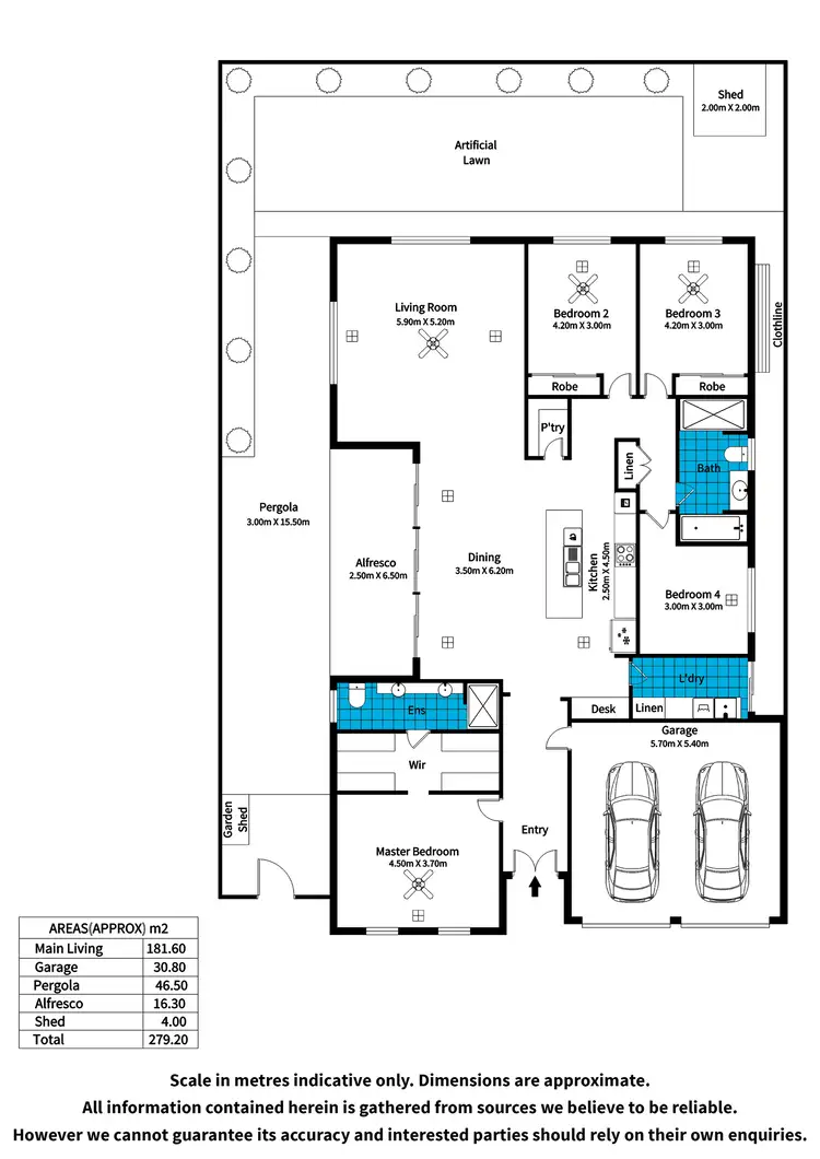 Floorplan of Homely house listing, 37 Cobalt Road, Moana SA 5169