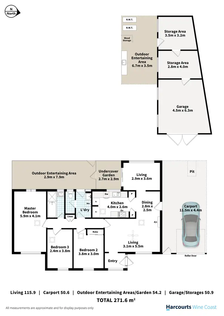 Floorplan of Homely house listing, 43 Vincent Street, Christies Beach SA 5165