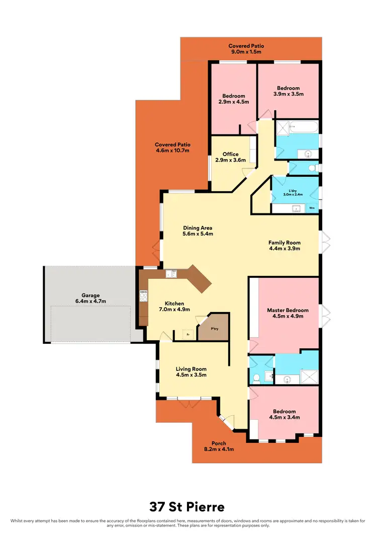Floorplan of Homely house listing, 37 St Pierre Circuit, Currambine WA 6028