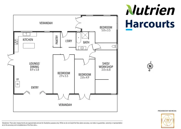 Floorplan of Homely rural property listing, . Puncheon Island, Lady Barron TAS 7255