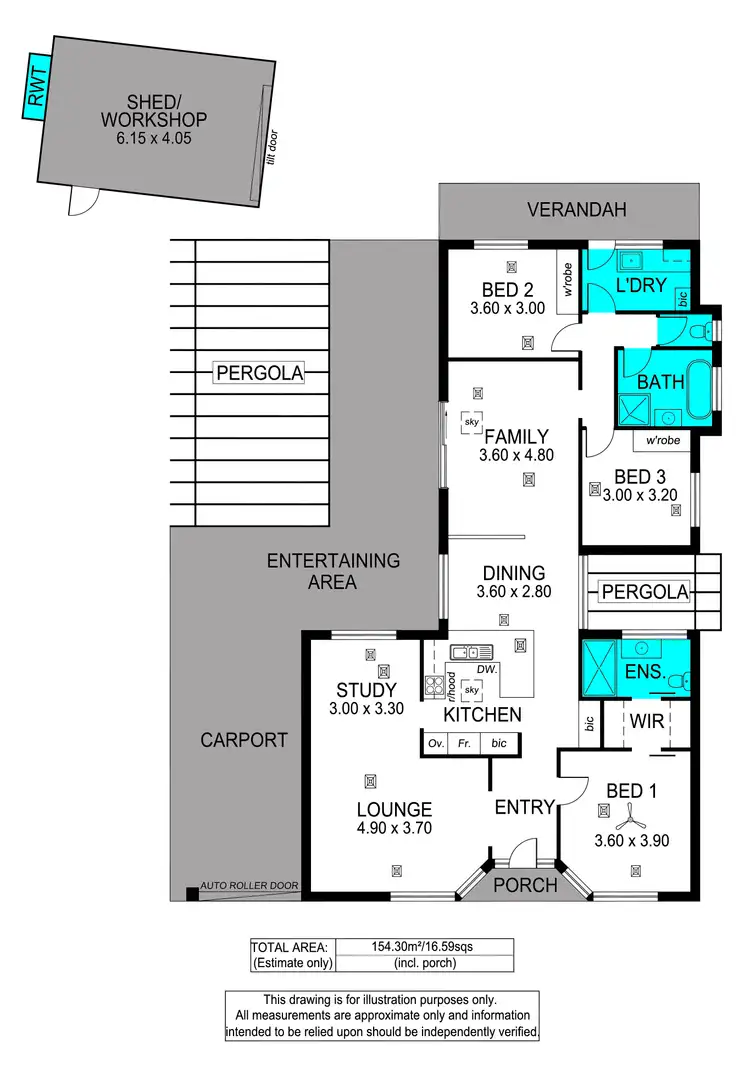 Floorplan of Homely house listing, 98 Barramundi Drive, Hallett Cove SA 5158