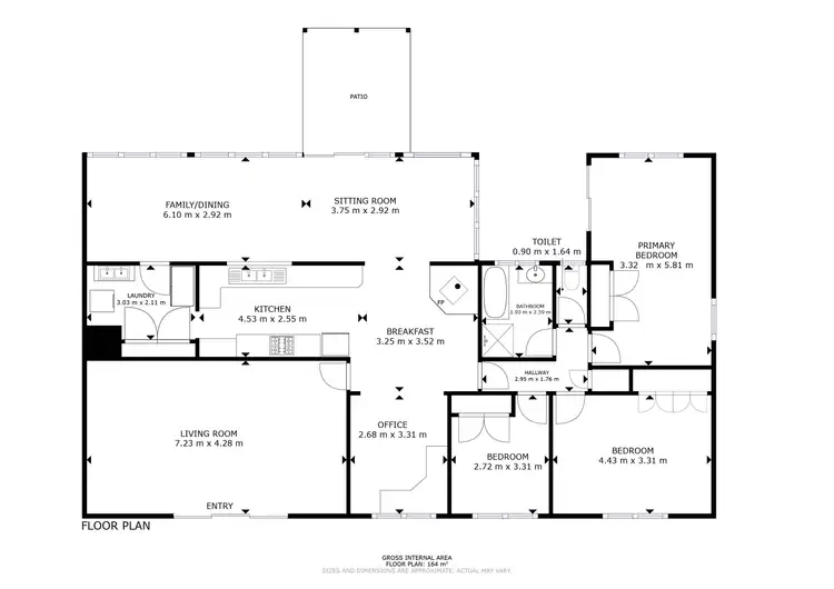 Floorplan of Homely house listing, 582 Carabost Road, Humula NSW 2652