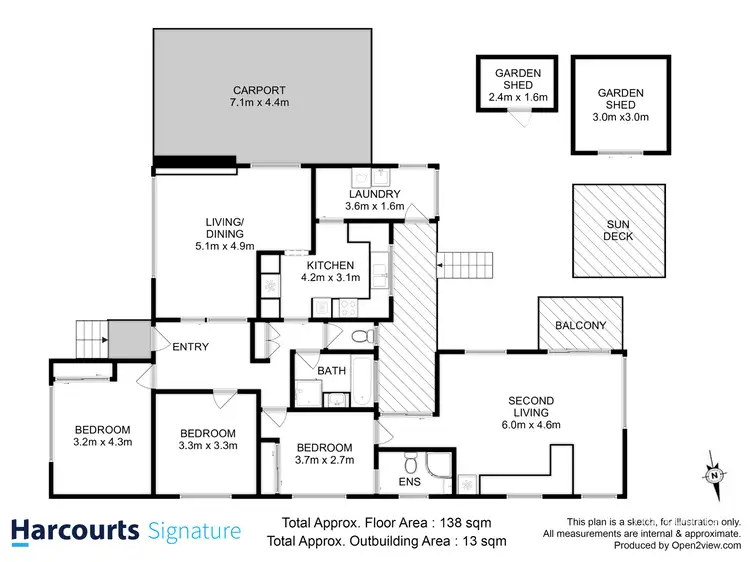Floorplan of Homely house listing, 15 Alawarra Street, Howrah TAS 7018