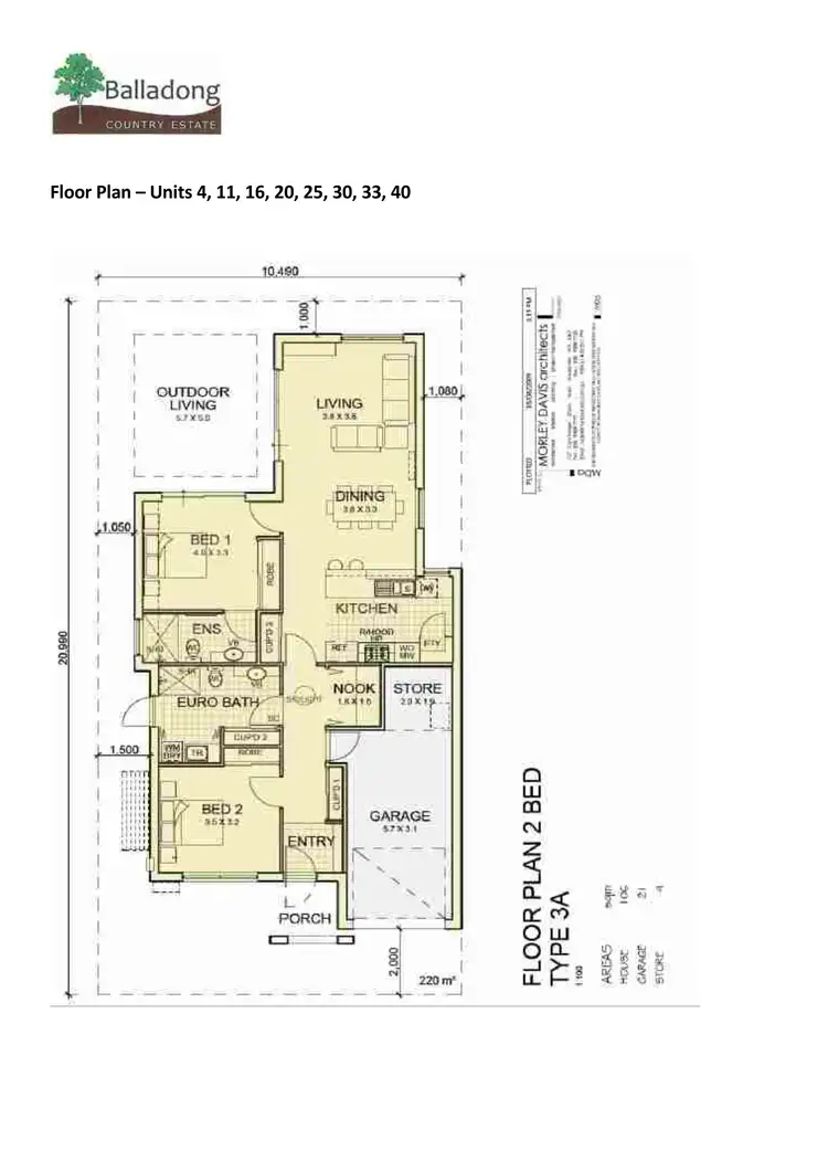 Floorplan of Homely house listing, Villa 33/20 Redmile Road, York WA 6302