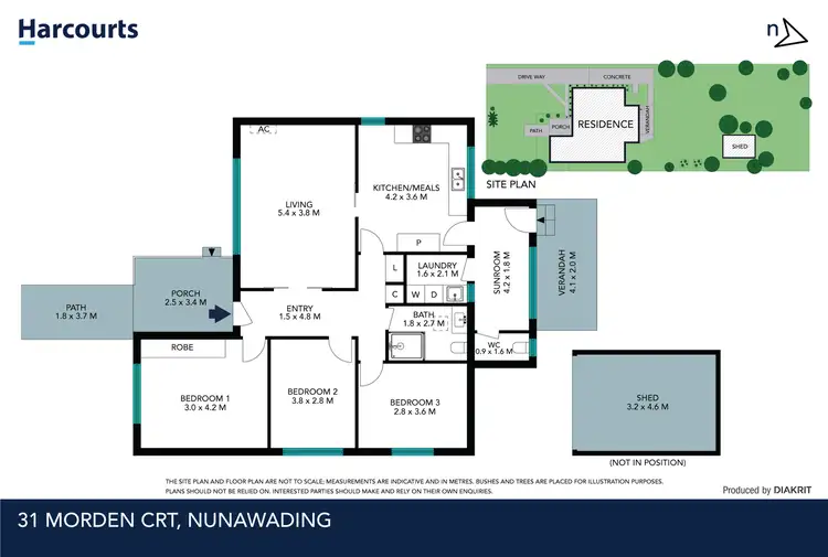 Floorplan of Homely house listing, 31 Morden Court, Nunawading VIC 3131