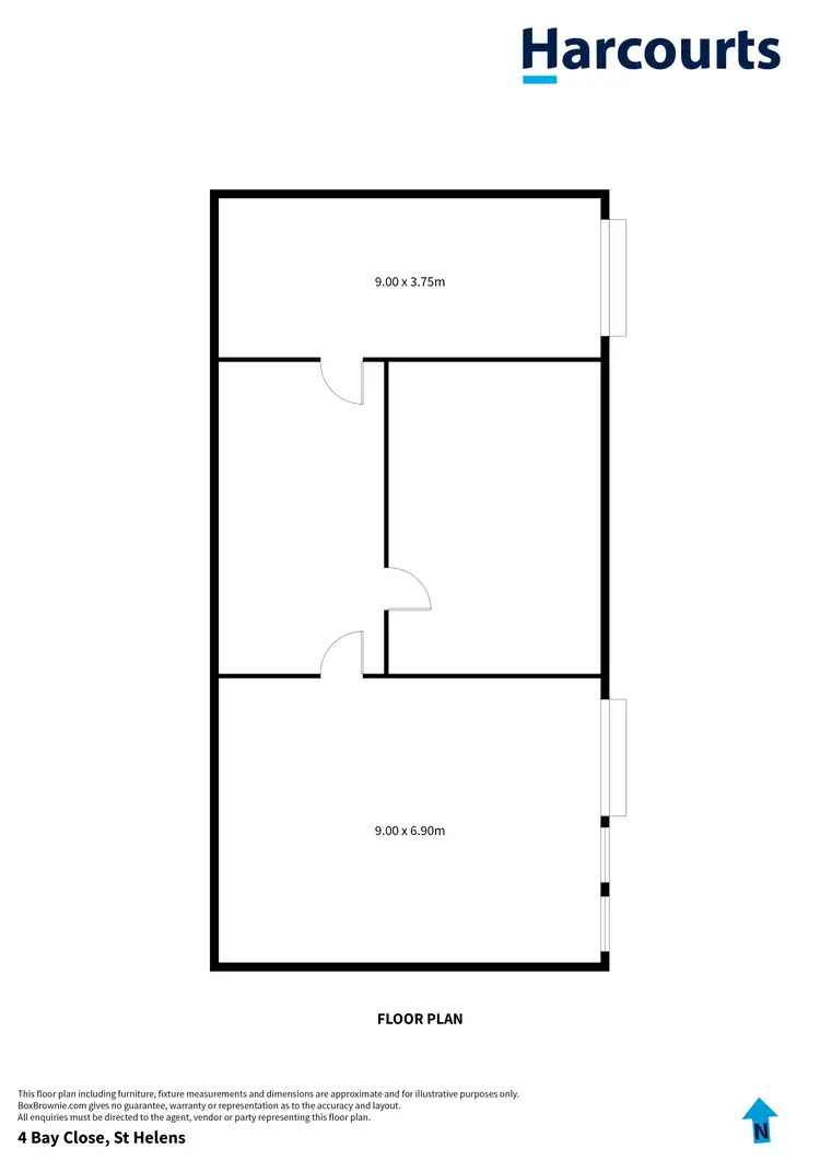 Floorplan of Homely land listing, 4 Bay Close, St Helens TAS 7216
