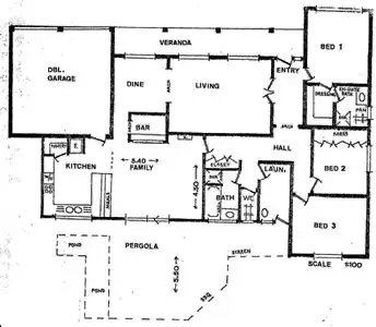 Floorplan of Homely house listing, 1 Cannes Avenue, Grange SA
