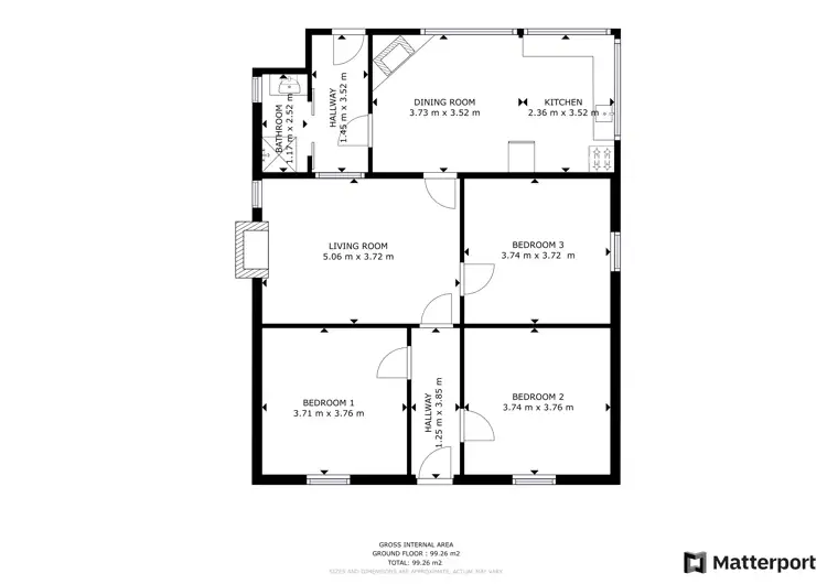 Floorplan of Homely house listing, 81-85 Grant Street, Falmouth TAS 7215