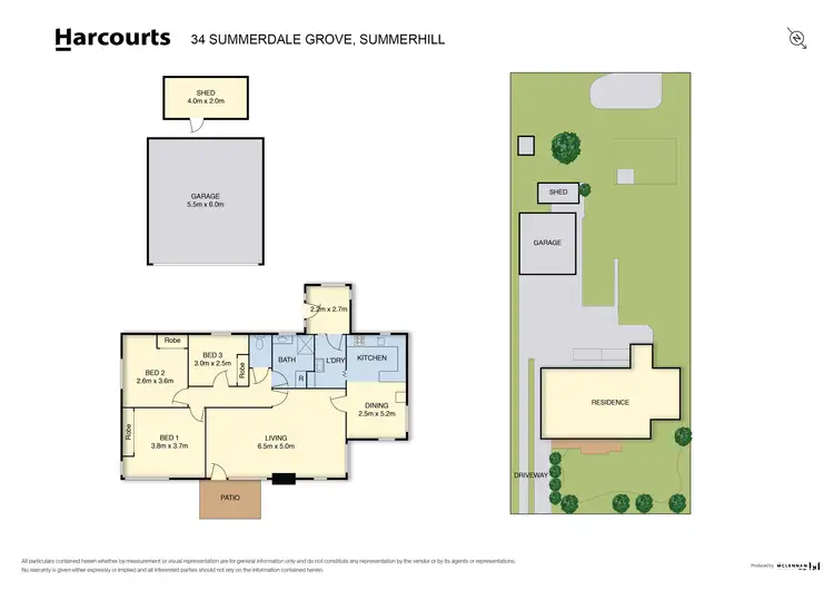 Floorplan of Homely house listing, 34 Summerdale Grove, Summerhill TAS 7250