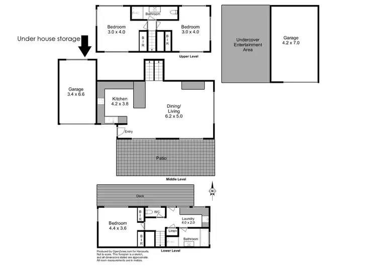 Floorplan of Homely house listing, 39 South Road, West Ulverstone TAS 7315