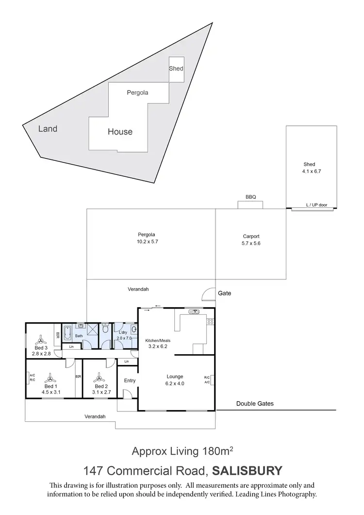 Floorplan of Homely house listing, 147 Commercial Road, Salisbury SA 5108